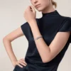 Bransoletka Panthere De Cartier, model średni, wysadzana