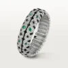 Bransoletka Panthere De Cartier, szmaragd, pavé