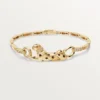 Bransoletka Panthere De Cartier – żółte złoto, lakier, diamenty, granaty tsaworytowe, onyks – Cartier