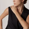 Bransoletka Panthere De Cartier – żółte złoto, lakier, diamenty, granaty tsaworytowe, onyks – Cartier