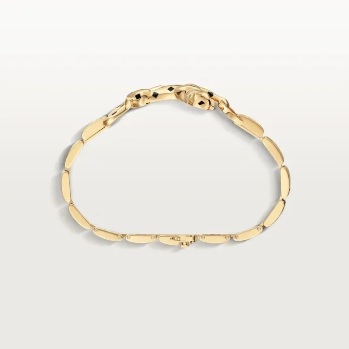 Bransoletka Panthere De Cartier – żółte złoto, lakier, diamenty, granaty tsaworytowe, onyks – Cartier