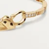 Bransoletka Panthere De Cartier – żółte złoto, lakier, diamenty, granaty tsaworytowe, onyks – Cartier