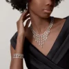 Kolczyki Pluie De Cartier – białe złoto, diamenty – Cartier