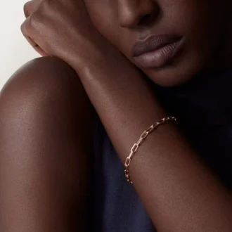 Bransoletka Santos De Cartier, łańcuszek, mały model