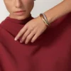 Bransoletka Trinity, lakier, diamenty