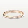 Bransoletka Trinity z trójkolorowego złota, model klasyczny | Cartier Us