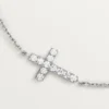 Bransoletka z symbolami – białe złoto, diamenty – Cartier