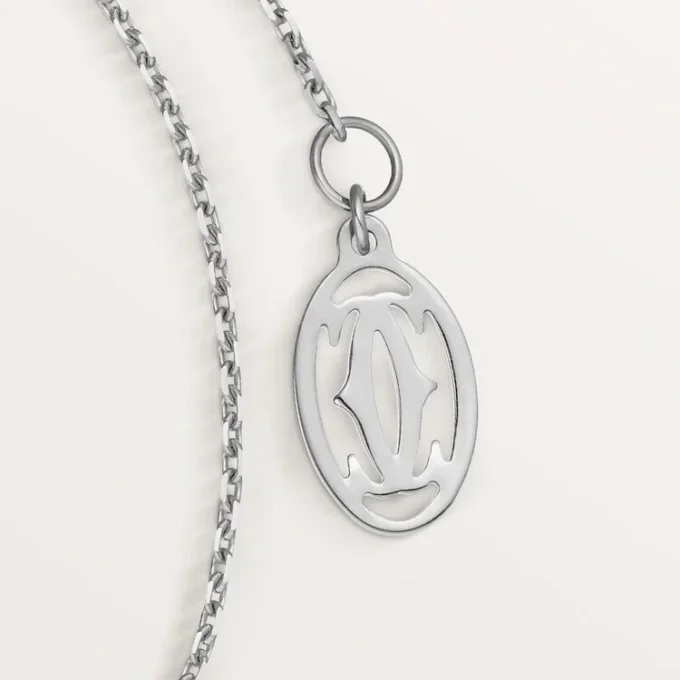 Bransoletka z symbolami – białe złoto, diamenty – Cartier