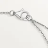 Bransoletka z symbolami – białe złoto, diamenty – Cartier