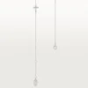 Bransoletka z symbolami – białe złoto, diamenty – Cartier