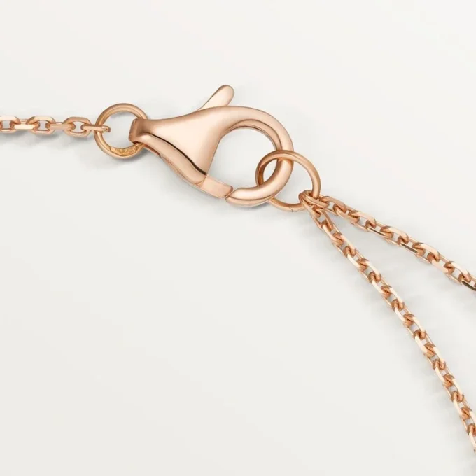Bransoletka z symbolami – różowe złoto, diamenty – Cartier