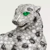 Broszka Panthere De Cartier – białe złoto, szmaragdy, onyks, diamenty – Cartier Broszka Panthere De Cartier – białe złoto, szmaragdy, onyks, diamenty – Cartier