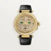 Inne zegarki z kolekcji Panthere Jewelry – 41 mm, mechanizm ręcznego naciągu, 18-karatowe żółte złoto, diamenty, wymienne skórzane paski – Cartier Inne zegarki z kolekcji Panthere Jewelry – 41 mm, mechanizm ręcznego naciągu, 18-karatowe żółte złoto, diamenty, wymienne skórzane paski – Cartier