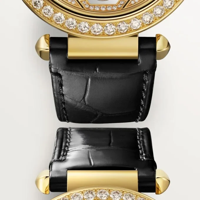 Inne zegarki z kolekcji Panthere Jewelry – 41 mm, mechanizm ręcznego naciągu, 18-karatowe żółte złoto, diamenty, wymienne skórzane paski – Cartier Inne zegarki z kolekcji Panthere Jewelry – 41 mm, mechanizm ręcznego naciągu, 18-karatowe żółte złoto, diamenty, wymienne skórzane paski – Cartier