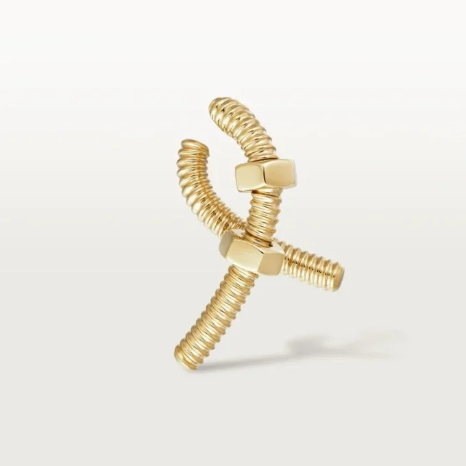 Kolczyk lewy Ecrou De Cartier – żółte złoto – Cartier Kolczyk lewy Ecrou De Cartier – żółte złoto – Cartier