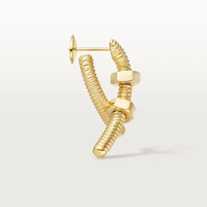 Kolczyk lewy Ecrou De Cartier – żółte złoto – Cartier Kolczyk lewy Ecrou De Cartier – żółte złoto – Cartier