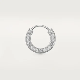 Kolczyk Love – białe złoto, diament – Cartier