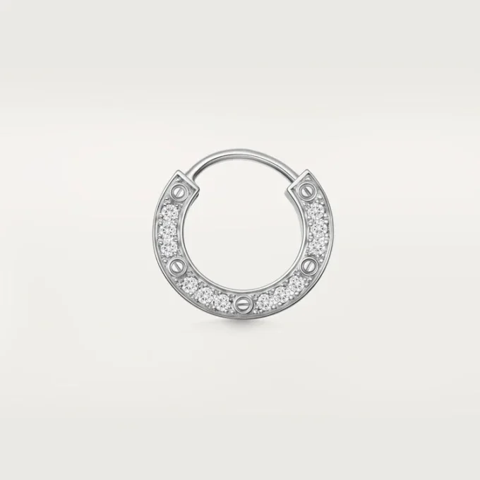 Kolczyk Love – białe złoto, diament – Cartier Kolczyk Love – białe złoto, diament – Cartier
