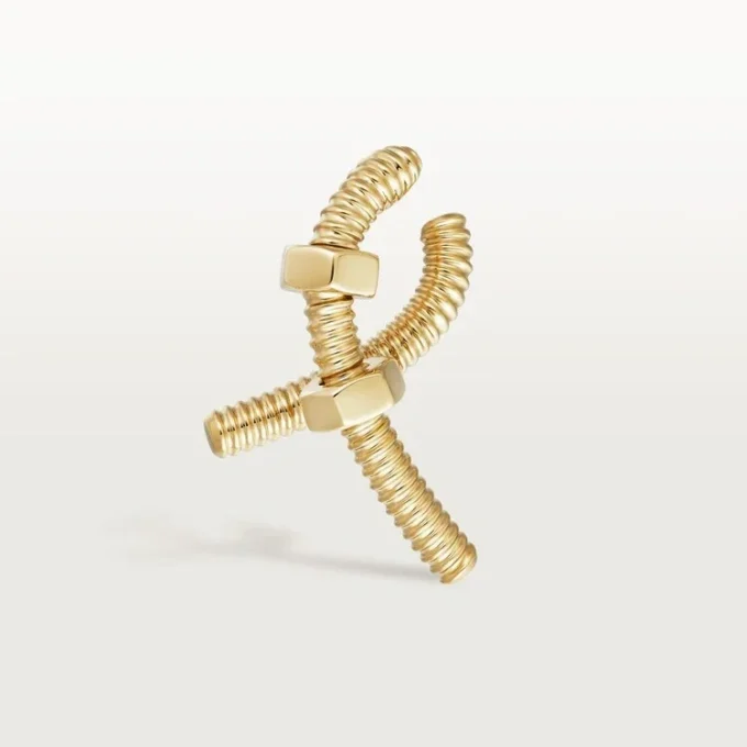 Kolczyk prawy Ecrou De Cartier – żółte złoto – Cartier Kolczyk prawy Ecrou De Cartier – żółte złoto – Cartier