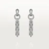 Kolczyki Agrafe – białe złoto, diamenty – Cartier Kolczyki Agrafe – białe złoto, diamenty – Cartier