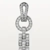 Kolczyki Agrafe – białe złoto, diamenty – Cartier Kolczyki Agrafe – białe złoto, diamenty – Cartier