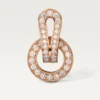 Kolczyki Agrafe – różowe złoto, diamenty – Cartier Kolczyki Agrafe – różowe złoto, diamenty – Cartier