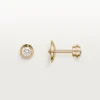 Kolczyki Diamants Legers, mm – żółte złoto, diamenty – Cartier