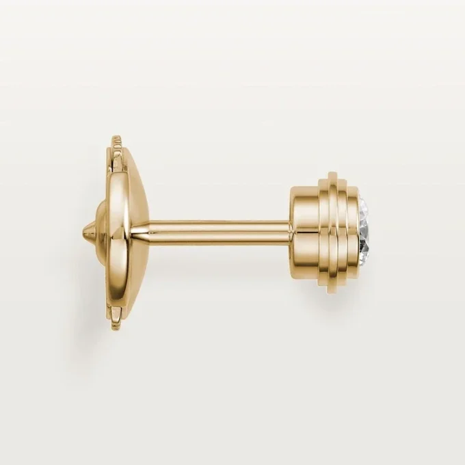 Kolczyki Diamants Legers, mm – żółte złoto, diamenty – Cartier