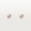 Kolczyki Diamants Legers – różowe złoto, diamenty – Cartier
