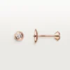 Kolczyki Diamants Legers – różowe złoto, diamenty – Cartier