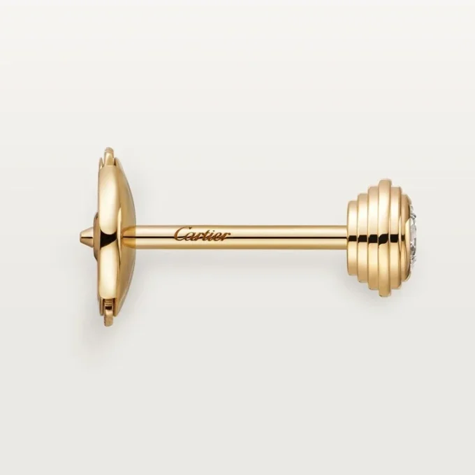 Kolczyki Diamants Legers – żółte złoto, diamenty – Cartier