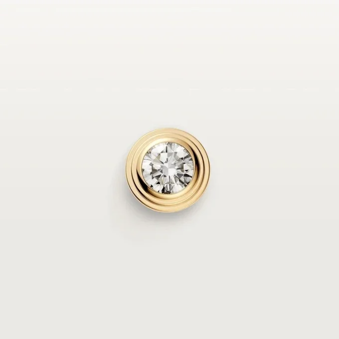 Kolczyki Diamants Legers – żółte złoto, diamenty – Cartier