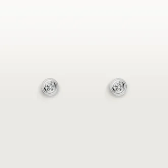 Kolczyki Diamants Legers XS – białe złoto, diamenty – Cartier