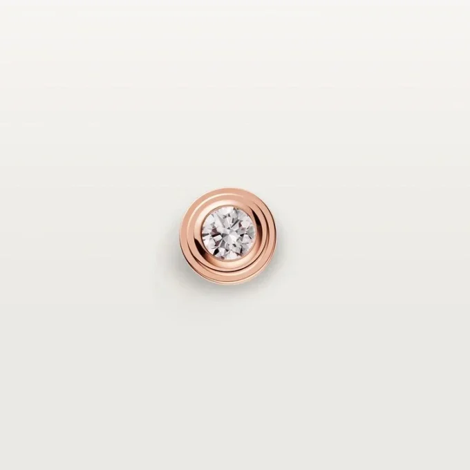 Kolczyki Diamants Legers XS – różowe złoto, diamenty – Cartier