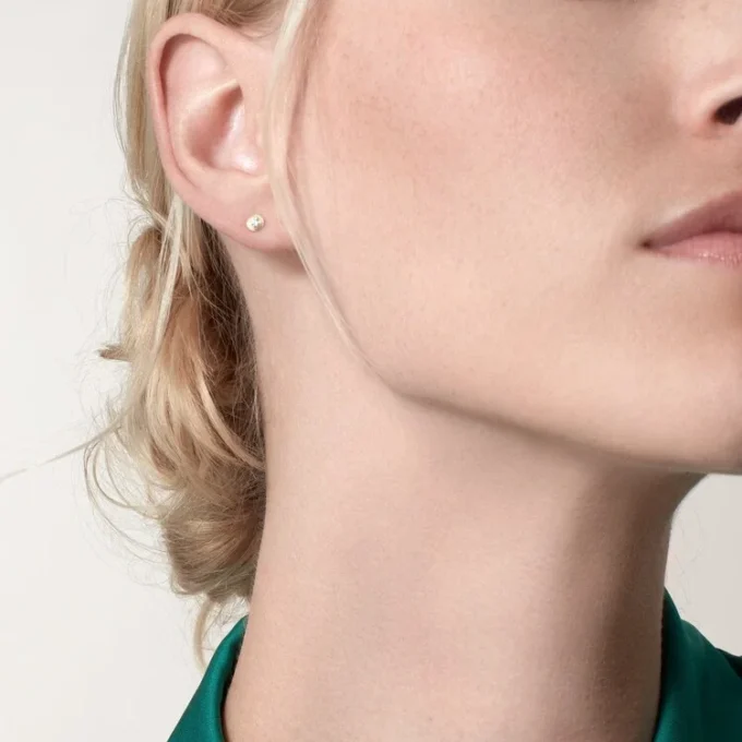 Kolczyki Diamants Legers XS – żółte złoto, diamenty – Cartier