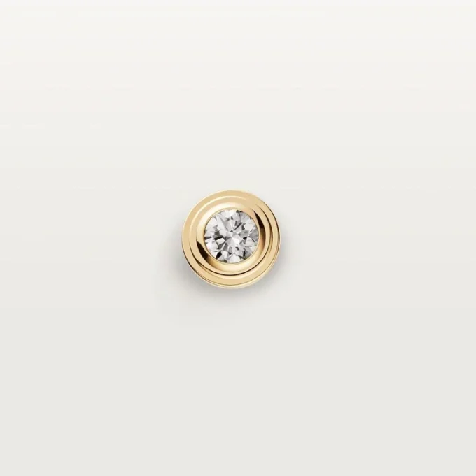 Kolczyki Diamants Legers XS – żółte złoto, diamenty – Cartier