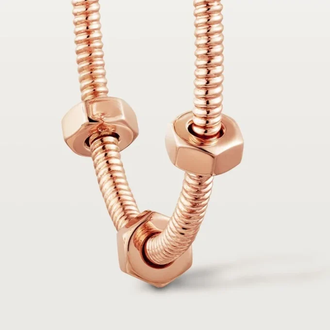 Kolczyki Ecrou De Cartier – różowe złoto – Cartier