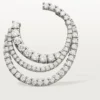 Kolczyki Etincelle De Cartier – białe złoto, diamenty – Cartier