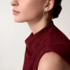 Kolczyki Etincelle De Cartier, duży model – białe złoto, diamenty – Cartier