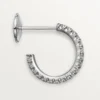 Kolczyki Etincelle De Cartier, mały model – białe złoto, diamenty – Cartier