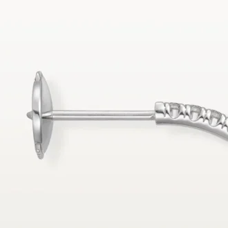 Kolczyki Etincelle De Cartier, model średni – białe złoto, diamenty – Cartier