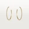 Kolczyki Etincelle De Cartier – żółte złoto, diamenty – Cartier
