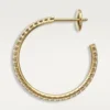 Kolczyki Etincelle De Cartier – żółte złoto, diamenty – Cartier