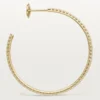 Kolczyki Etincelle De Cartier – żółte złoto, diamenty – Cartier