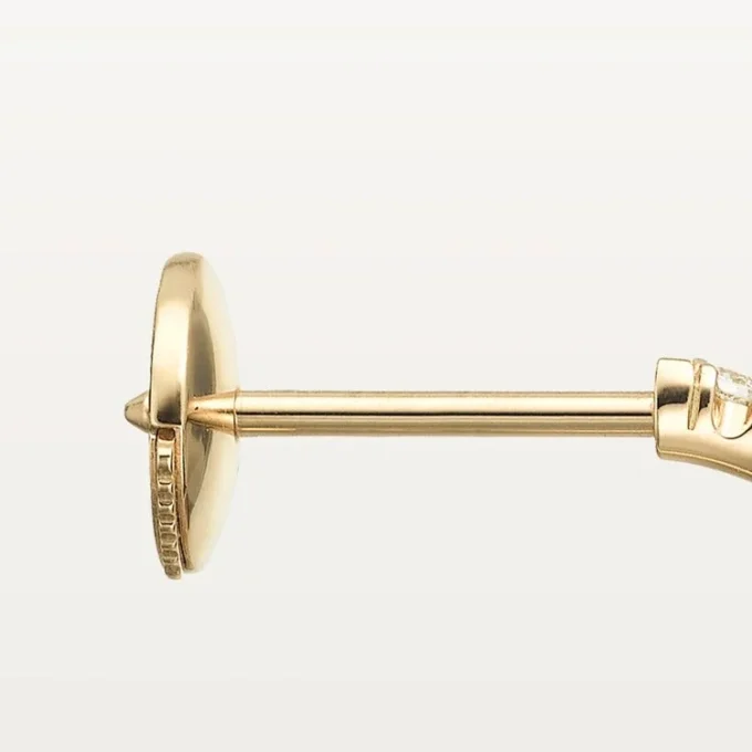 Kolczyki Etincelle De Cartier – żółte złoto, diamenty – Cartier