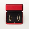 Kolczyki Etincelle De Cartier – żółte złoto, diamenty – Cartier