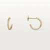 Kolczyki Etincelle De Cartier – żółte złoto, diamenty – Cartier