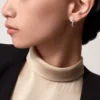 Kolczyki Juste Un Clou – białe złoto, diamenty – Cartier