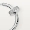 Kolczyki Juste Un Clou – białe złoto, diamenty – Cartier