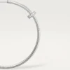 Kolczyki Juste Un Clou – białe złoto, diamenty – Cartier